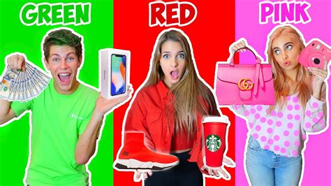 BUYING EVERYTHING IN ONE COLOR FOR 24 HOURS!.